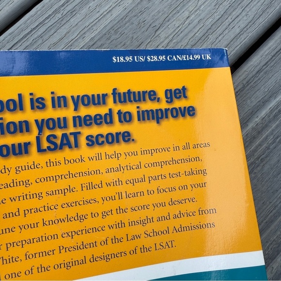LSAT Prep Book with CD - Picture 8 of 17